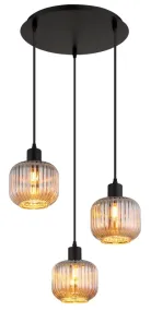 Tom Ø42 Rökfärgad från Globo Lighting - Den mattsvarta metallen ger ett modernt uttryck och passar perfekt in i olika inredningsstilar.