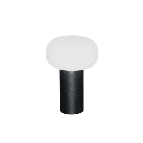 Antibes 20cm Svart portabel från Konstsmide - Ut&ouml;ver det &auml;r lampan utrustad med RGB f&auml;rger s&aring; du kan v&auml;lja mellan sju olika f&auml;rger, t.