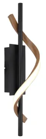 Watkins 47cm Svart vägglampa från Globo Lighting - Watkins v&auml;gglampa &auml;r en stilren och modern belysningsl&ouml;sning som skapar en elegant atmosf&auml;r i ditt hem.