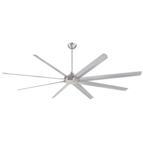 Widespan Ø254 Borstad Nickel från Westinghouse - Takfl&auml;kten Widespan, med en diameter p&aring; 254 cm och en DC-motor, &auml;r utformad f&ouml;r att effektivt cirkulera stora m&auml;ngder luft i st&ouml;rre kommersiella och bostadsutrymmen.