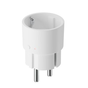 Smart plug On/Off, 16A, Mesh, Bluetooth Vit från Plejd - Smart plug on/off placeras i eluttaget f&ouml;r att sl&aring; p&aring; och av belysning och annan apparatur.