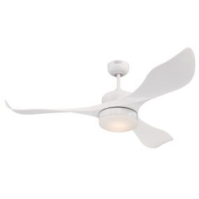 Pierre Ø132 Vit från Westinghouse - Pierre takfl&auml;kt med dimbar LED-ljusk&auml;lla och vit finish &auml;r en modern och elegant l&ouml;sning f&ouml;r b&aring;de sovrum och vardagsrum.