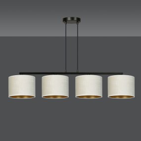 Hilde 100cm Beige från Emibig Lighting - Den enkla konstruktionen och den eleganta färgskalan gör Hilde till ett mångsidigt val som smälter in i många olika rum och stilar.