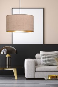 Hilde Ø35 Rosa taklampa från Emibig Lighting - Den enkla konstruktionen och den eleganta f&auml;rgskalan g&ouml;r Hilde till ett m&aring;ngsidigt val som sm&auml;lter in i m&aring;nga olika rum och stilar.