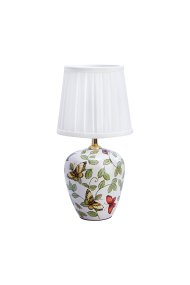 Mansion 33cm Flerfärgad bordslampa från Markslöjd - Med sin vackra och nostalgiska design blir denna lampa ett tidl&ouml;st inslag i din inredning, som skapar en mysig och hemtrevlig atmosf&auml;r.