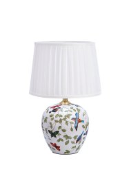 Mansion 48cm Flerfärgad bordslampa från Markslöjd - Med sin vackra och nostalgiska design blir denna lampa ett tidl&ouml;st inslag i din inredning, som skapar en mysig och hemtrevlig atmosf&auml;r.