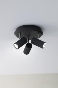 Costilla 3 Grå spotlight från Markslöjd - Med sin minimalistiska design och h&ouml;gkvalitativa finish kombinerar denna lampa b&aring;de estetik och praktisk belysning, och blir en sofistikerad detalj i ditt hem.