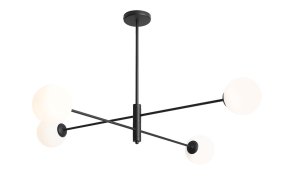 Homme 108cm Svart plafond från Artera - Med sin tidl&ouml;sa estetik passar denna lampa in i b&aring;de moderna och klassiska interi&ouml;rer, och fungerar lika bra som en dekorativ detalj som en praktisk ljusk&auml;lla.