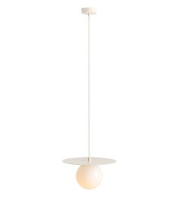 Loop Ø28 Krämvit taklampa från Artera - Den runda kupan i opalglas har en diameter p&aring; 14cm och skapar en fin ljusspridning i rummet.