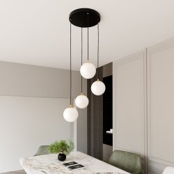 Royal Ø40 Svart taklampa från Emibig Lighting - Royal är en serie med minimalistiska taklampor som passar perfekt in i moderna hem.