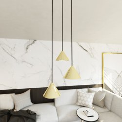 Elit Premium Ø20 Guld taklampa från Emibig Lighting - Elit &auml;r en unik belysningsarmatur med modern och minimalistisk design.