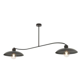 Foster 100cm Svart från Emibig Lighting - Serien kompletterar inredningar i industristil på ett stilrent och smakfullt sätt.