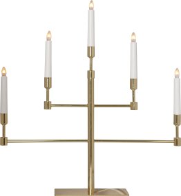 Vide Mässing från Star Trading - Dekorera med till advent och jul, placera den i ett f&ouml;nster eller p&aring; en sk&auml;nk.