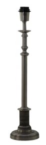 Cathrine 56cm Silver från Hallbergs - Cathrine &auml;r en elegant lampfot i metall med en klassisk, h&ouml;g och sm&auml;cker design.