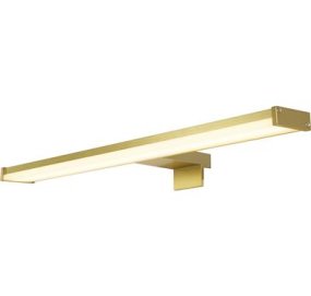 Kos 60cm Guld badrumslampa från Searchlight - Med sin stilrena och eleganta design ger denna guldf&auml;rgade badrumslampa precis r&auml;tt m&auml;ngd ljus och bidrar till en uppdaterad k&auml;nsla i badrummet.