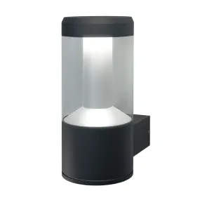 Lantern Modern Mörkgrå utelampa från Osram - Lantern&nbsp;Modern &auml;r en modern och stilfull fasadlampa som ger b&aring;de funktion och elegans till din entr&eacute; eller uteplats.