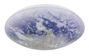 Gaia Ø35 Vit barnlampa från Globo Lighting - Ett utm&auml;rkt val f&ouml;r vardagsrum, kontor eller barnrum och fungerar b&aring;de som en funktionell ljusk&auml;lla och en dekorativ inredningsdetalj.