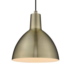 Metropole Ø20 Antikmässing taklampa från Halo Design - Metropole serien &auml;r en komplett och funktionell familj av lampor med en utm&auml;rkande och industriell stil.