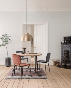 Bowl Ø50 Mässing taklampa från House Doctor - H&auml;ng den &ouml;ver matbordet, i k&ouml;ket, i vardagsrummet eller i sovrummet.