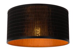 Tagalog Ø40 Svart plafond från Lucide - Upptäck Tagalog: en unik taklampa tillverkad av högkvalitativ bambu med en skandinavisk känsla.
