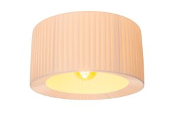 Fold Ø40 Vit plafond från Lucide - L&auml;gg till en LED-ljusk&auml;lla och koppla Fold till en dimmer f&ouml;r att skapa den perfekta ljusmilj&ouml;n i ditt hem.