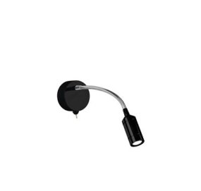 Flexy 30cm Svart från Searchlight - Med en ljusvinkel på 100 grader och integrerad LED-teknik, erbjuder Flexy både energieffektivitet och lång hållbarhet.