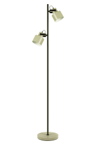 City 2 Grön/svart från Aneta Lighting - City golvlampa har en modern och stilren design med en snygg kombination av svart och gr&ouml;n f&auml;rg.