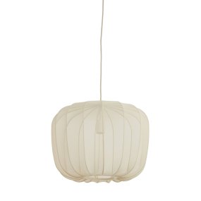 Plumeria Ø50 Sand taklampa från Light & Living - Den dekorativa sk&auml;rmen med meshtyg skapar en vacker ljusspridning i rummet n&auml;r lampan &auml;r t&auml;nd.