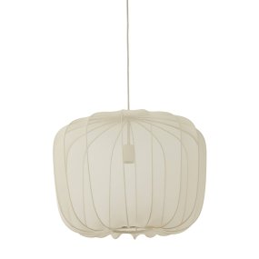 Plumeria Ø60 Sand taklampa från Light & Living - Den dekorativa sk&auml;rmen med meshtyg skapar en vacker ljusspridning i rummet n&auml;r lampan &auml;r t&auml;nd.