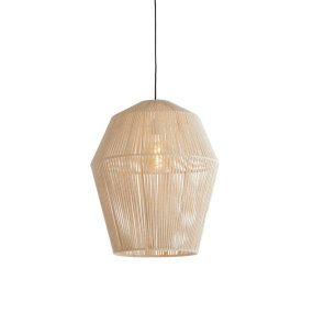 Deya Ø45 Krämvit taklampa från Light & Living - Deya &auml;r en modern taklampa med en grafisk design.