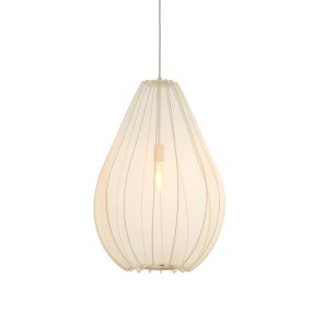 Itela Ø50 Sand taklampa från Light & Living - Itela &auml;r en stilfull takpendel i sandf&auml;rgad ton, d&auml;r den unika sk&auml;rmen i meshtyg skapar ett mjukt och behagligt ljus.
