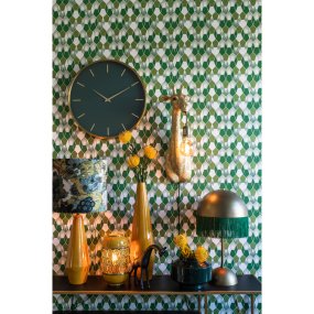 Giraffe 60cm Guld vägglampa från Light & Living - Med sin verklighetstrogna hals i guldig finish, h&aring;ller lampan elegant i en gl&ouml;dlampa och skapar ett lekfullt uttryck.