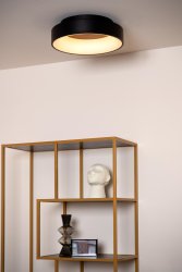 Mirage Ø38 Svart plafond från Lucide - Mirage varm och inbjudande, vilket f&aring;r b&aring;de dig och ditt hem att str&aring;la.