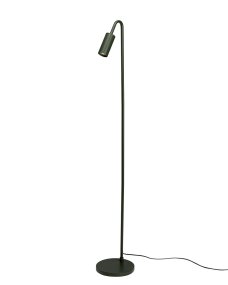 Curve Mörkgrön från By Rydéns - Curve golvlampa &auml;r en stilren och n&auml;tt lampa i metall med en matt m&ouml;rkgr&ouml;n finish.