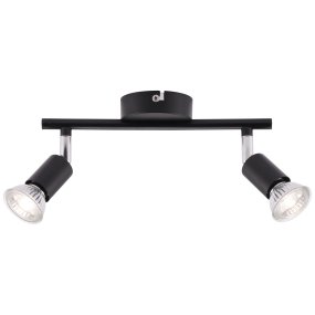 Prato 2 Mattsvart spotlight från Brilliant - Perfekt f&ouml;r att rikta ljuset dit du vill och skapa optimal belysning i ditt hem.