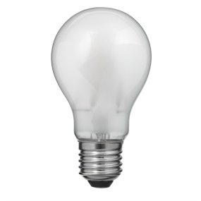 LED E27 klot matt 2W 2700K Vit från Unison - CLASSIC normal matt E27-ljusk&auml;lla med en effekt p&aring; 2W och ett behagligt, varmt ljus p&aring; 2700K ger ett mjukt och j&auml;mt ljus, idealiskt f&ouml;r allm&auml;n belysning i hemmet.