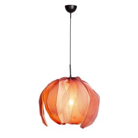 Lou Lou Ø80 Rosa taklampa från By Rydéns - Lou Lou blir inte bara en belysningsk&auml;lla utan ocks&aring; ett konstverk i ditt hem, och dess anpassningsbara stil g&ouml;r den till en perfekt inredningsdetalj f&ouml;r att skapa en unik atmosf&auml;r.