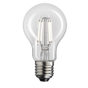 E27 normal 6W 2700K dimbar Transparent från Unison - 