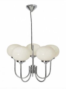 Elsy 5 Ø56 Krom från PR Home - Denna taklampa i kromad finish kombinerar tidl&ouml;s elegans med ett varmt och inbjudande ljus.