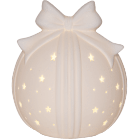 Rozy 14cm Vit från Star Trading - Fin bordsdekoration i vitt porslin.