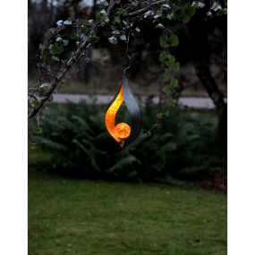 Melilla Svart solcellslampa från Star Trading - 