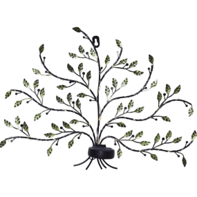 Tree of life Grön från Star Trading - Soldriven v&auml;ggdekoration i form av Livets tr&auml;d, tillverkad i metall med dekorativa gr&ouml;na blad.