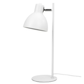 Skagen 50cm Vit skrivbordslampa från Dyberg Larsen - L&aring;t Skagen sprida ett fokuserat och behagligt ljus d&auml;r du beh&ouml;ver det mest, och ge ditt hem en tidl&ouml;s och sofistikerad look med denna kvalitativa lampa!