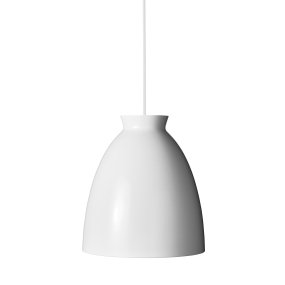 Milano Ø30 Högblank vit taklampa från Dyberg Larsen - Denna modell i blank vit f&auml;rg har ett rent och skarpt utseende som passar in i moderna milj&ouml;er.