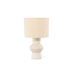 Valön 52cm Elfenbensvit från Venture Design - Ge ditt hem en touch av elegans med Val&ouml;n bordslampa, en vacker lampa som lyser upp ditt utrymme med stil.