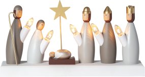 Krubba Multi från Star Trading - Placera p&aring; en sk&auml;nk eller i ett f&ouml;nster f&ouml;r att sprida en h&auml;rlig julst&auml;mning i hemmet.