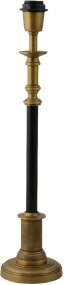 Cathrine 56cm Mässing/svart från Hallbergs - Matcha Cathrine med en lampsk&auml;rm efter egen smak och skapa en personlig bordslampa f&ouml;r exempelvis sidobord, byr&aring; eller f&ouml;nster.