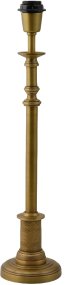 Cathrine 56cm Mässing från Hallbergs - Cathrine &auml;r en elegant lampfot i metall med en klassisk, h&ouml;g och sm&auml;cker design.