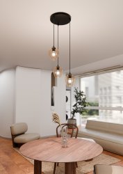 Istar Premium Ø40 Amber taklampa från Emibig Lighting - Istar &auml;r en m&aring;ngsidig och tidl&ouml;s kollektion av taklampor.