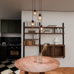 Istar Premium Ø40 Amber taklampa från Emibig Lighting - Istar är en mångsidig och tidlös kollektion av taklampor.